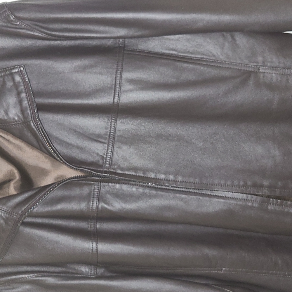 Calvin Klein men's large leather jacket